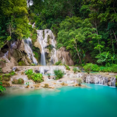 Private Kuang Si Waterfalls & Luang Prabang City Tour Led by Women