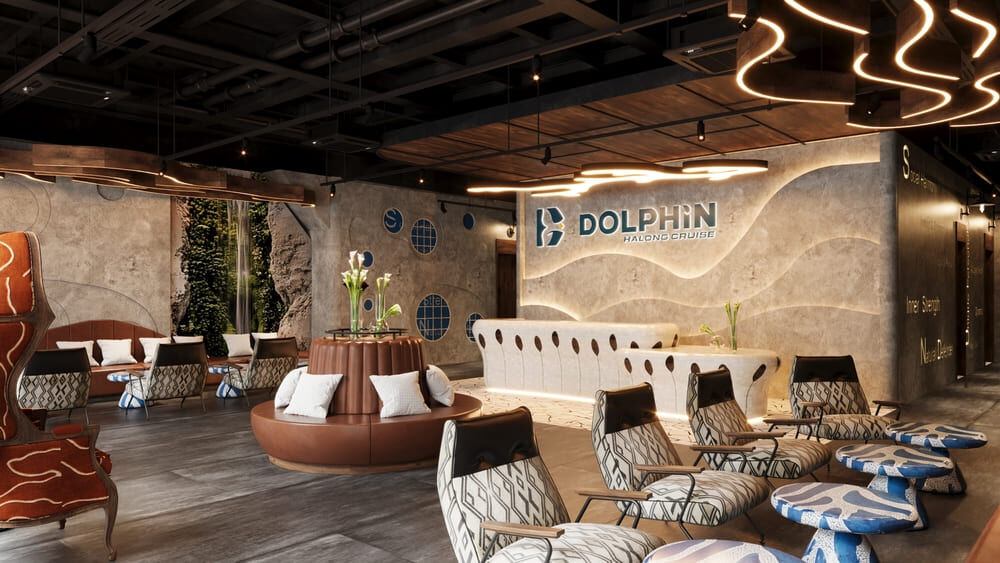 phòng chờ du thuyền Dolphin Hạ Long