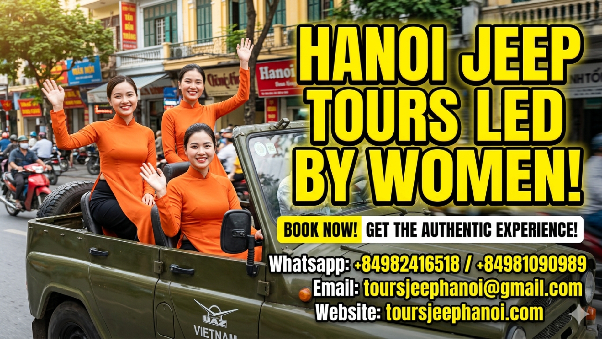 Hanoi City Tour By Jeep Hanoi City Tour By Jeep