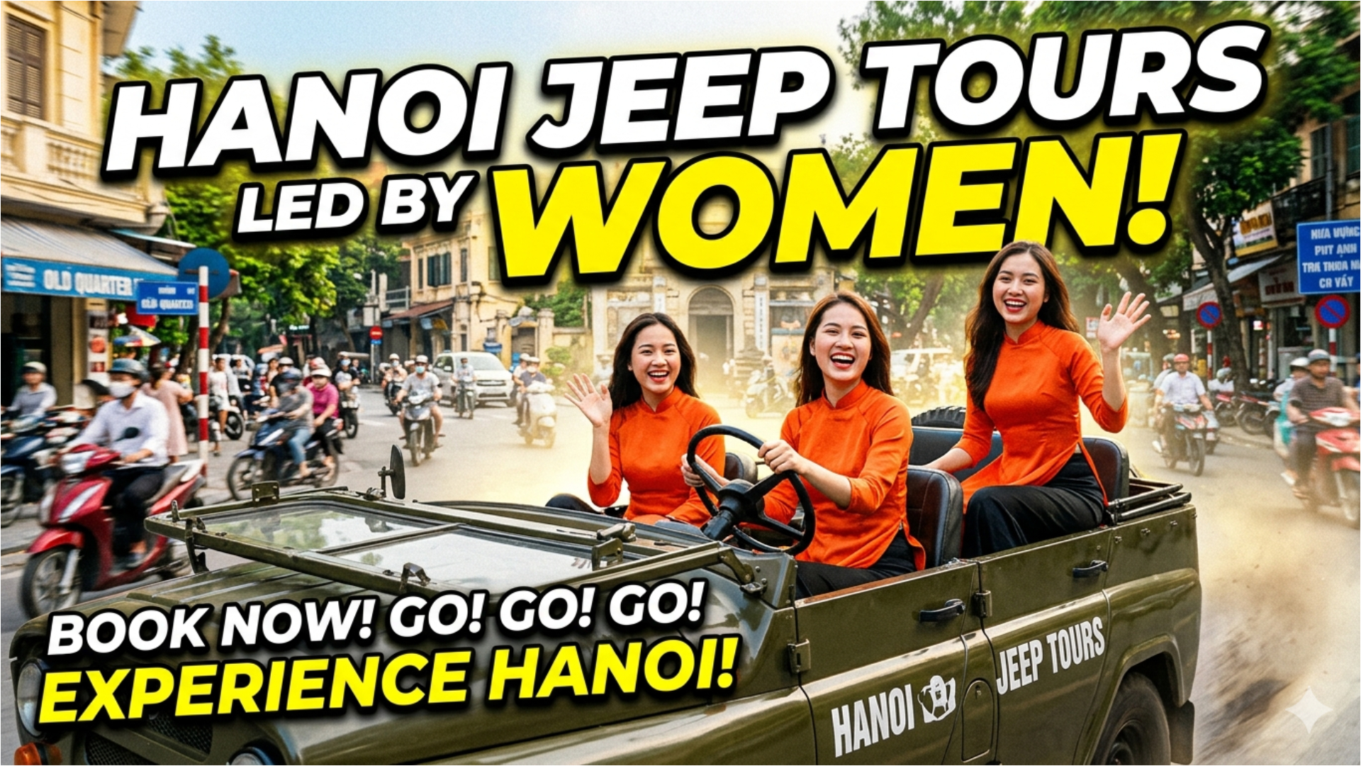 Hanoi City Tour By Jeep Hanoi City Tour By Jeep