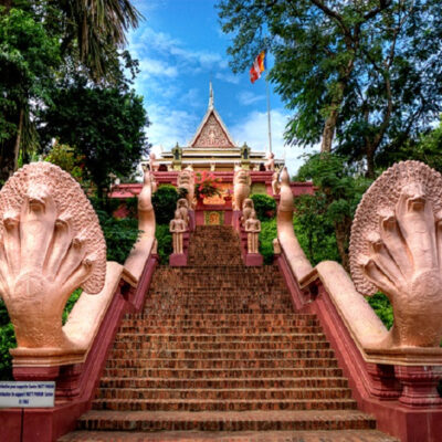 Cpn6: Priavte National Museum, Russian Market & Wat Phnom
