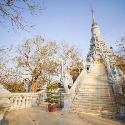 Cpn3: Private Oudong Stupas & Silversmith Village From Phnompenh
