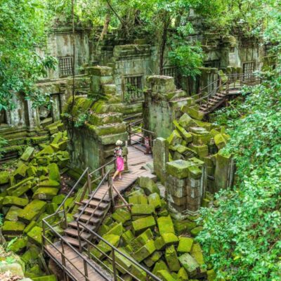 Csr8: Private Beng Mealea Temple & Kampong Kleang