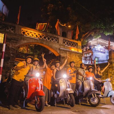 Vhn3: Explore Hanoi After Dark By Vespa
