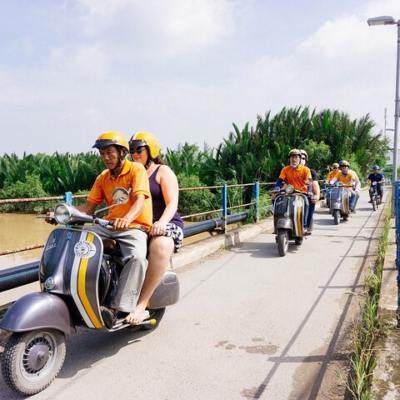 Vmk3: A Glimpse Of The Mekong By Vespa