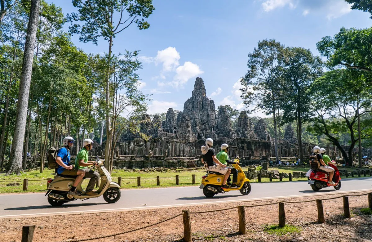 Private Angkor Wat Vespa Adventure Tour Led By Local Women Private Angkor Wat Vespa Adventure Tour Led By Local Women