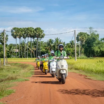 Private Siem Reap Countryside Vespa Tour Led By Local Women
