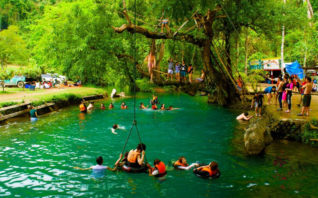 Private Blue Lagoon, Tham Poukham Cave & Phanam Xay Viewpoint Tour in Vang Vieng Led by Women Private Blue Lagoon, Tham Poukham Cave & Phanam Xay Viewpoint Tour in Vang Vieng Led by Women